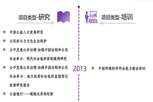 大黑逼视频非评估类项目发展历程